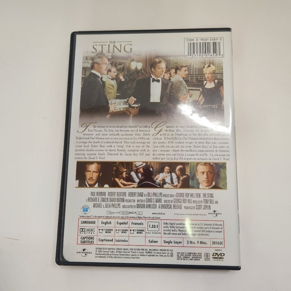 The Sting (DVD, 1998, Limited Edition Packaging) - Picture 2 of 4
